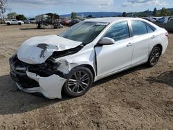 Salvage cars for sale from Copart San Martin, CA: 2015 Toyota Camry LE