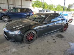 Vehiculos salvage en venta de Copart Cartersville, GA: 2014 Maserati Ghibli S