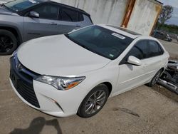 Toyota Camry salvage cars for sale: 2017 Toyota Camry LE