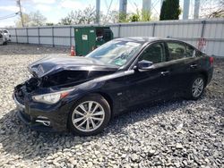 Infiniti salvage cars for sale: 2016 Infiniti Q50 Premium