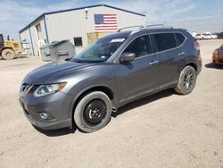 Salvage cars for sale from Copart Amarillo, TX: 2016 Nissan Rogue S