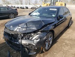 Salvage cars for sale from Copart Elgin, IL: 2018 BMW 750 XI