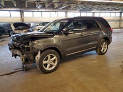 Ford salvage cars for sale: 2017 Ford Explorer XLT