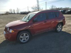 Salvage cars for sale from Copart Montreal Est, QC: 2008 Jeep Compass Sport