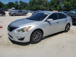 Nissan salvage cars for sale: 2015 Nissan Altima 2.5