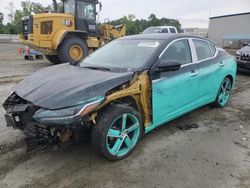 Nissan Vehiculos salvage en venta: 2021 Nissan Sentra SR