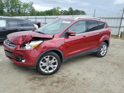 Ford Escape Titanium salvage cars for sale: 2014 Ford Escape Titanium