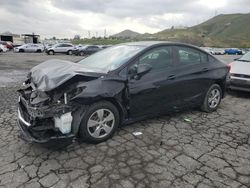 Vehiculos salvage en venta de Copart Colton, CA: 2018 Chevrolet Cruze LS