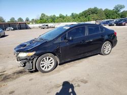 Salvage cars for sale from Copart Florence, MS: 2012 Honda Civic EXL