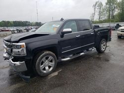 Chevrolet salvage cars for sale: 2016 Chevrolet Silverado K1500 LTZ