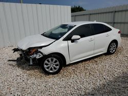 Toyota salvage cars for sale: 2022 Toyota Corolla LE