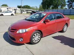 Salvage cars for sale from Copart Sacramento, CA: 2012 Toyota Corolla Base
