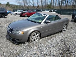 Audi salvage cars for sale: 2006 Audi A4 1.8 Cabriolet