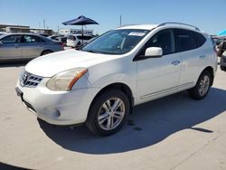 Salvage cars for sale from Copart Grand Prairie, TX: 2013 Nissan Rogue S