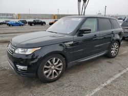 Land Rover salvage cars for sale: 2017 Land Rover Range Rover Sport HSE