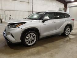 Toyota Highlander salvage cars for sale: 2021 Toyota Highlander Hybrid Limited