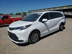 Toyota salvage cars for sale: 2021 Toyota Sienna LE