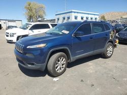 Salvage cars for sale from Copart Albuquerque, NM: 2018 Jeep Cherokee Latitude Plus