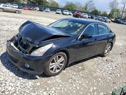 Infiniti G37 Base salvage cars for sale: 2012 Infiniti G37 Base