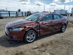 Ford Fusion Titanium Phev salvage cars for sale: 2016 Ford Fusion Titanium Phev