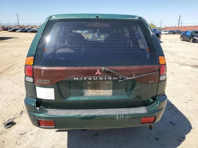 2001 Mitsubishi Montero Sport ES