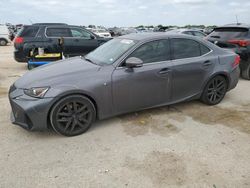 Salvage cars for sale from Copart San Antonio, TX: 2017 Lexus IS 200T