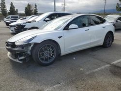 Tesla salvage cars for sale: 2021 Tesla Model 3