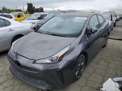 Toyota Prius salvage cars for sale: 2020 Toyota Prius L