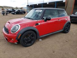 Salvage cars for sale from Copart Colorado Springs, CO: 2012 Mini Cooper S