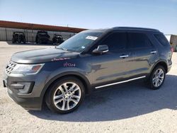 Ford Explorer Vehiculos salvage en venta: 2017 Ford Explorer Limited