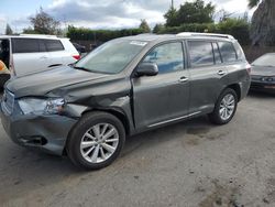 Vehiculos salvage en venta de Copart San Martin, CA: 2010 Toyota Highlander Hybrid