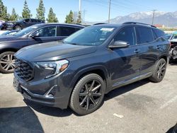 Salvage cars for sale from Copart Rancho Cucamonga, CA: 2018 GMC Terrain Denali
