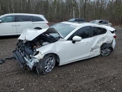 Mazda 3 Touring salvage cars for sale: 2017 Mazda 3 Touring