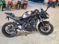 Salvage cars for sale from Copart Candia, NH: 2023 Kawasaki EX650 R