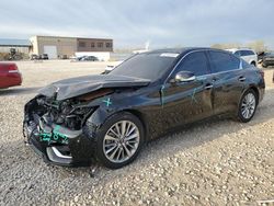 Infiniti salvage cars for sale: 2021 Infiniti Q50 Luxe