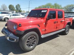 Salvage cars for sale from Copart Moraine, OH: 2021 Jeep Gladiator Overland