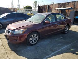 Salvage cars for sale from Copart Wilmington, CA: 2008 Honda Accord EXL