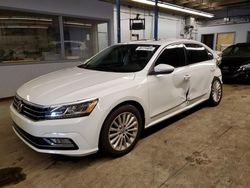 Salvage cars for sale from Copart Wheeling, IL: 2016 Volkswagen Passat SE