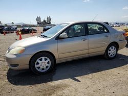 Salvage cars for sale from Copart San Diego, CA: 2005 Toyota Corolla CE