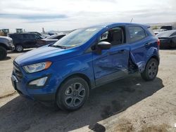 Ford salvage cars for sale: 2020 Ford Ecosport S