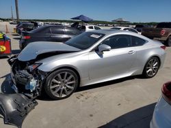 Lexus rc salvage cars for sale: 2016 Lexus RC 200T