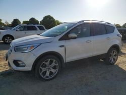 Ford Escape Titanium salvage cars for sale: 2017 Ford Escape Titanium