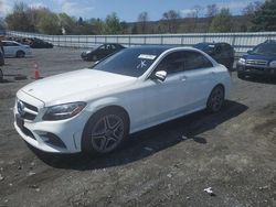 Mercedes-Benz c 300 4matic salvage cars for sale: 2021 Mercedes-Benz C 300 4matic