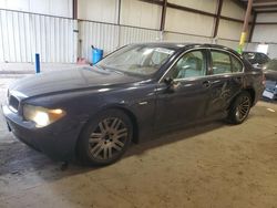 BMW salvage cars for sale: 2004 BMW 745 I