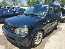 Land Rover salvage cars for sale: 2012 Land Rover Range Rover Sport HSE