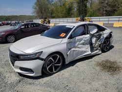 Honda Accord salvage cars for sale: 2020 Honda Accord Sport