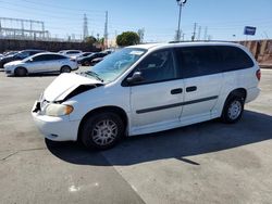 Salvage cars for sale from Copart Wilmington, CA: 2005 Dodge Grand Caravan SE
