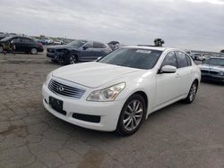 Infiniti G37 Base salvage cars for sale: 2009 Infiniti G37 Base