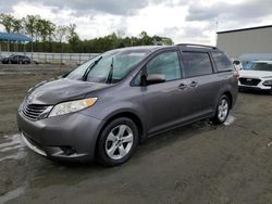 Toyota salvage cars for sale: 2011 Toyota Sienna LE