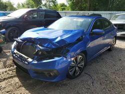 Vehiculos salvage en venta de Copart Midway, FL: 2018 Honda Civic EX